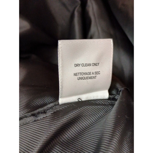 Joie Coat Womens Small Black Nori Double-Breasted Cozy Wool Blend Neutral Jacket - Picture 9 of 9